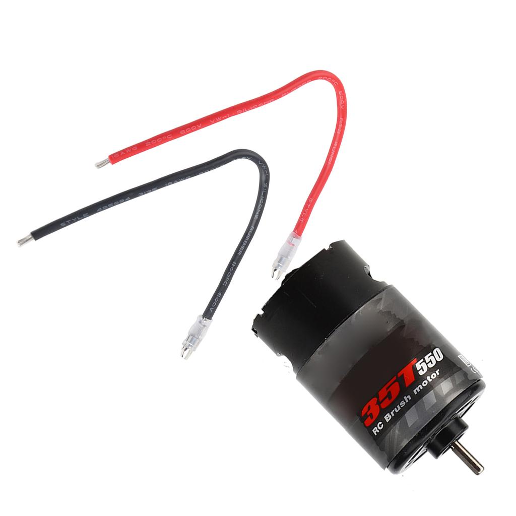 550 щеточный двигатель с низким уровнем шума, подходит для 4 радиоуправляемых автомобилей модели 35T