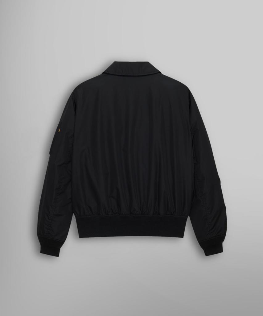 Alpha Industries Cwu-36/P Свободная летная куртка с нашивками Черная