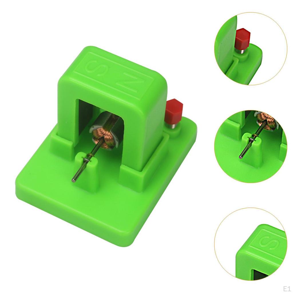 DIY DC Electrical Motor Experiment Toy Homeschool Projects Learning Tool Kids Electricity