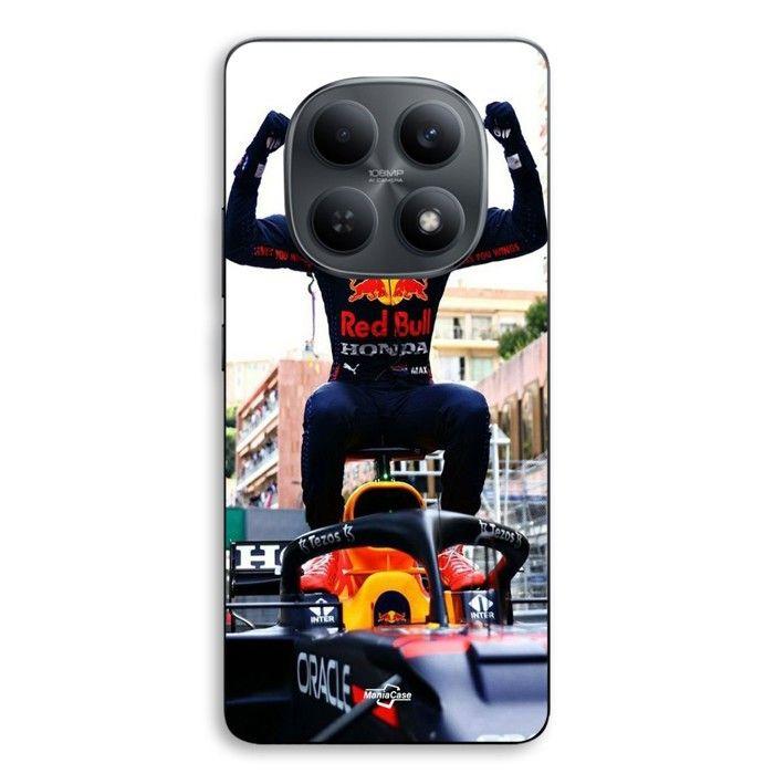 Coque de téléphone - MANIACASE - Xiaomi Redmi Note 15 5G - silicone TPU - Motif Max Verstappen - Noir