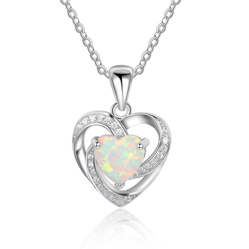 Bohemia Blue Imitation Opal Cute Turtle Animal Pendant Necklace For Women Charm Crystal Ocean Animal Necklaces Jewelry for Women