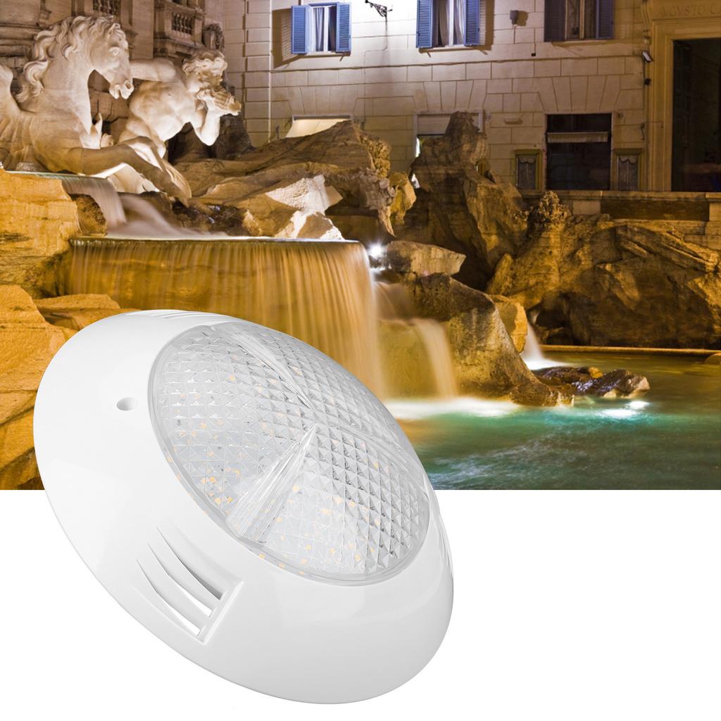 160LED светильник для бассейна IP68 Водонепроницаемый ландшафтный подводный светильник 18W AC12V теплый свет