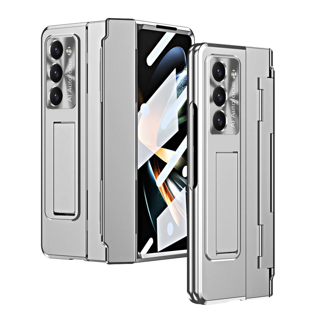 Противоударный Полностью Защитный Чехол для Мобильного Телефона для Samsung Galaxy Z Fold 7 Z Fold 6 5 4 3 Защита Шарнира Телефон с Сенсорным Пером