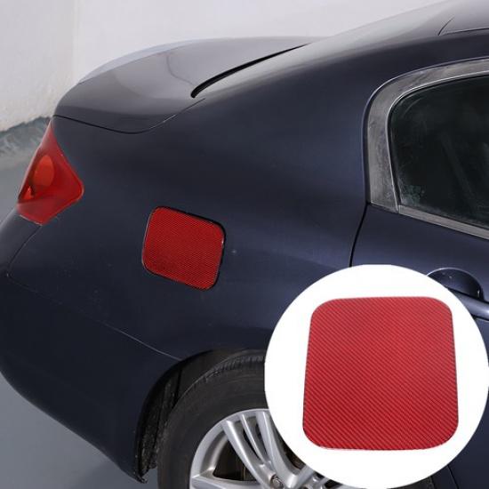 Красная углеродная fiber накладка на лючок бензобака для Infiniti G37 Sedan 07-13