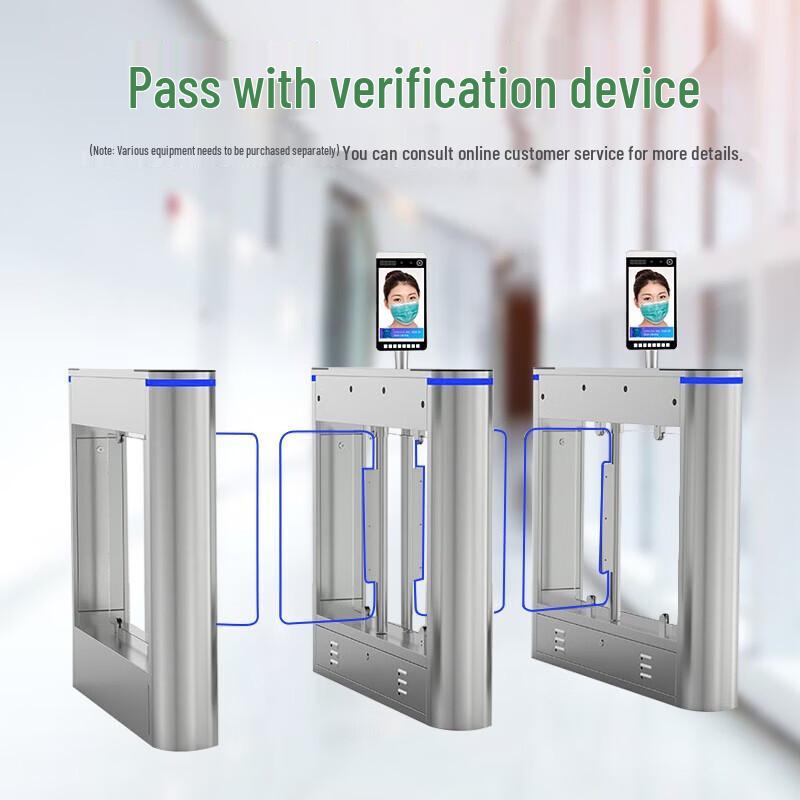 Realand Pedestrian Swing Gate Access Control System CN plug (adapter included)