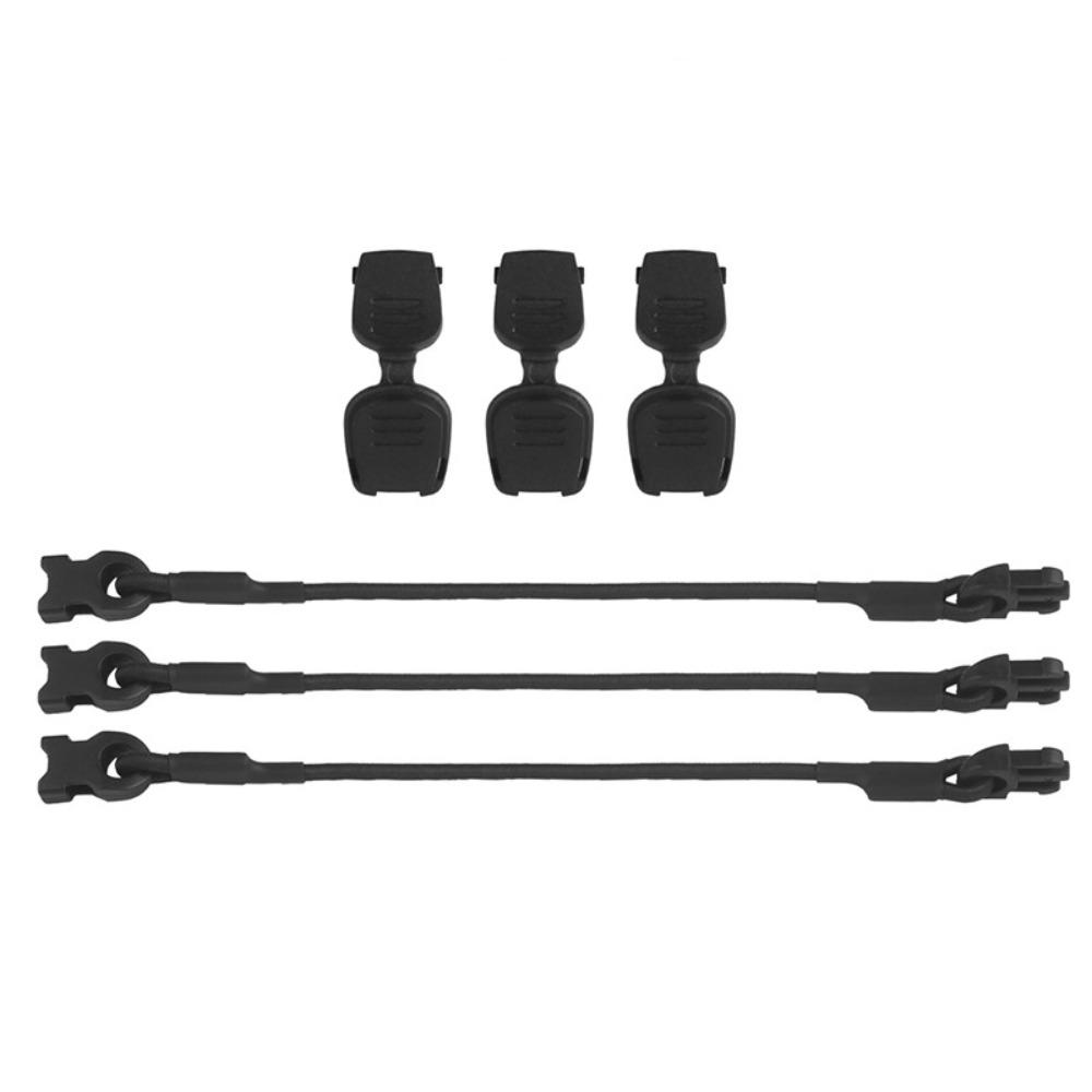 3Pcs/set with Quick-release Buckle Multipurpose Fixing Strap Outdoor Gear Organizing Rope Camping