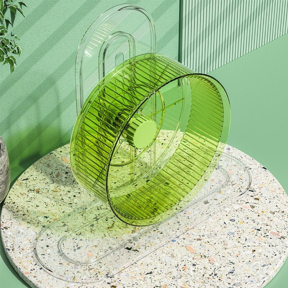 Игрушка беговое колесо большого размера, бесшумная конструкция, товары для питомцев, бесшумное колесо для упражнений для хомяка, клетка для хомяка