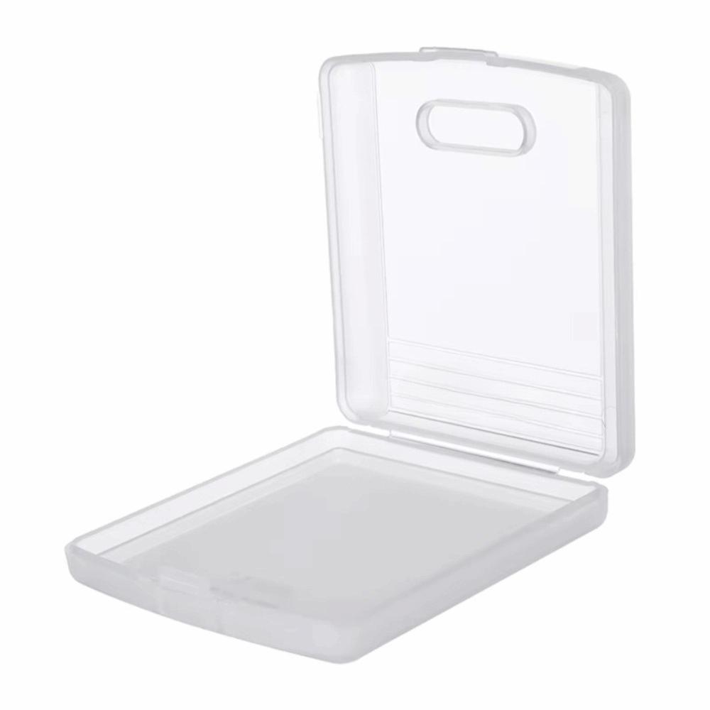 Clear Game Card Storage Box Single PP Protective Case Organizer Cartridge Storage Box for Game Gear Collection Display
