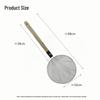 Stainless Steel Fine Mesh Colander with Wooden Handle