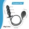 Adult Products Expandable Butt Plug Silicone Inflated Super Big Anal Plug Dildo Butt Plug Anal Dilator Prostate Massage Sex Toys