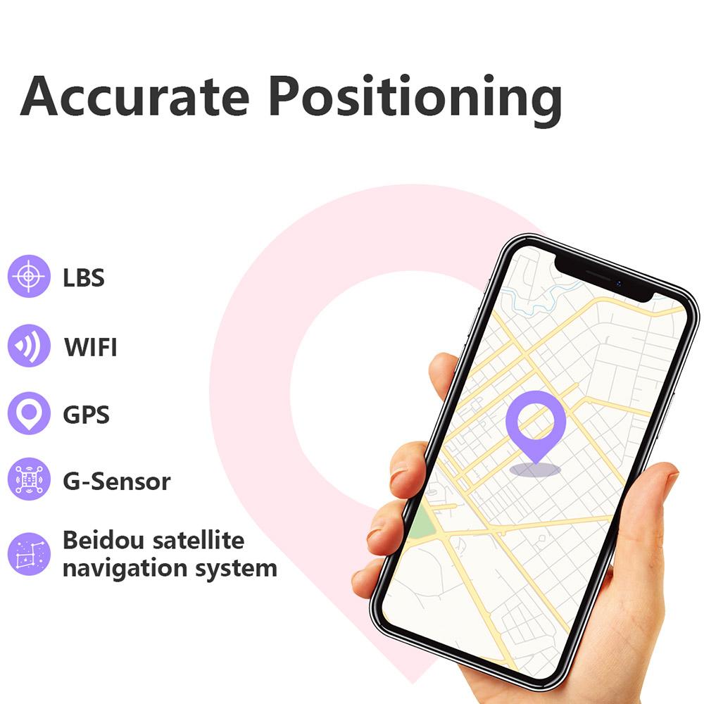 Детские умные часы с 4G SIM-картой, LBS GPS-позиционирование + WiFi-локация, Звонки, Умные часы, USB-зарядка, Спортивные часы для детей