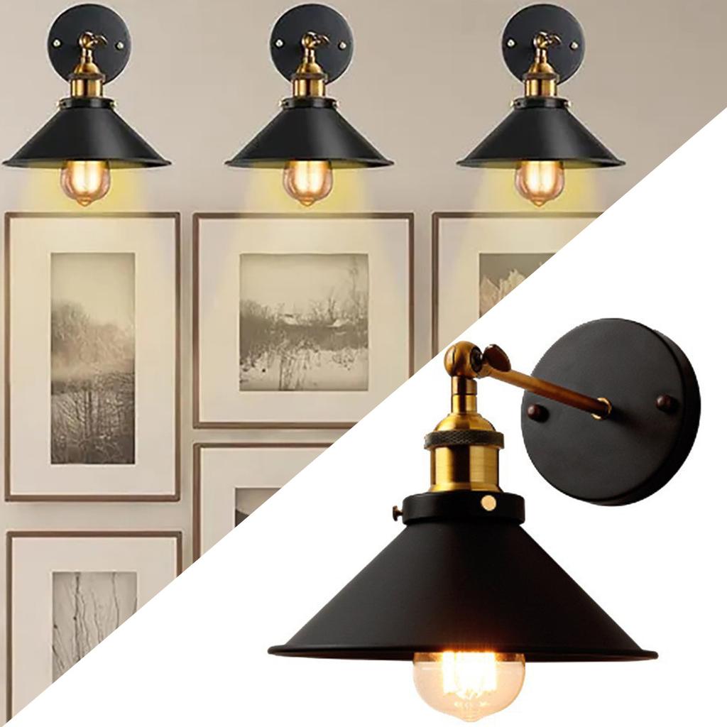 American Style Wall Lamp Industrial Style Iron Art Creative Balcony Corridor Corridor Bar Bedroom Retro Wall Lamp