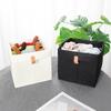 3 Colors of Felt Storage Basket, Toys, Snacks, Miscellaneous Items Storage, Dormitory Desktop Storage, Foldable