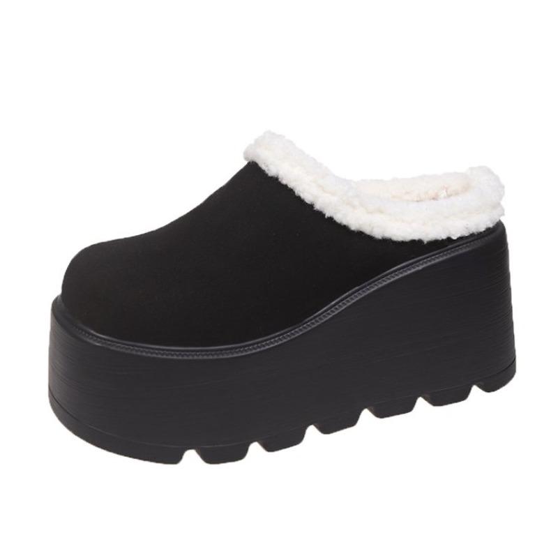 Модные женские шлепанцы на высокой платформе 7 см, танкетки, блестящая обувь, женские уличные кожаные повседневные массивные кроссовки, летние дышащие сетчатые шлепанцы