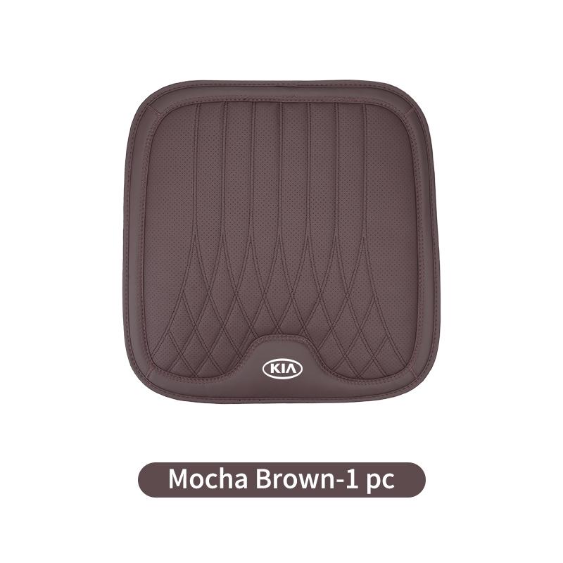 AEK4 Car Seat Driver Leather Anti-slip Breathable Cushion Pad For KIA Ceed Sportage Rio K5 K2 Optima Cerato Proceed Venga