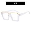 Half Frame Reading Glasses Lady Luxury Clear Eyewear Men Square Presbyopic Eyeglass Dioptric +50~+350