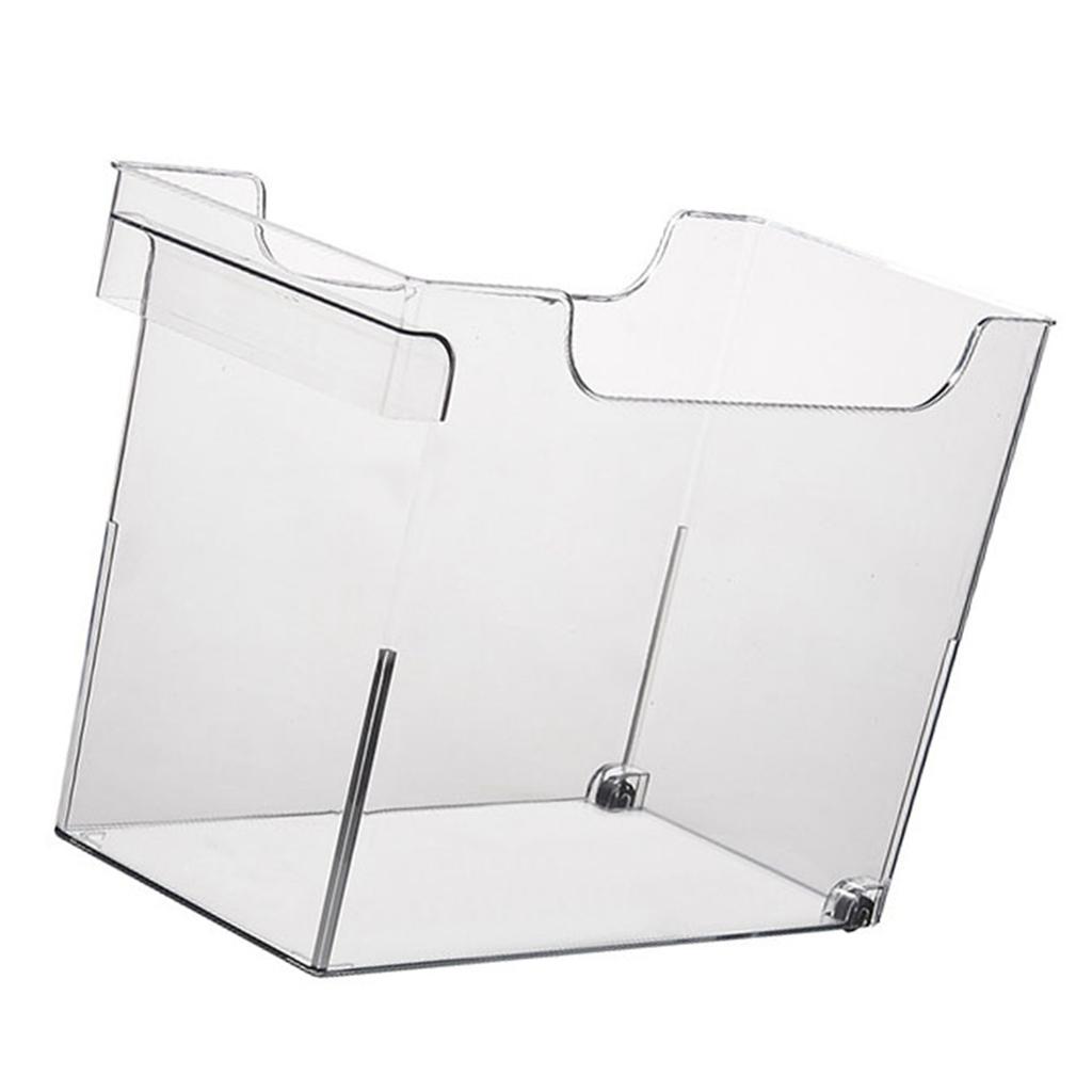 Clear Kitchen Organizer Bin Space Saving Multifunctional U Shaped Clear Containers Bin for Pot Lids