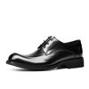 Men Shoes Dress Genuine Leather Formal Business Work Soft For Man Male Men's Oxford Flats Shoe For Men