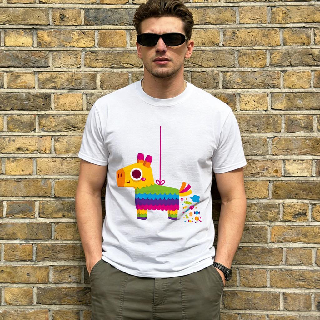 Unisexs Cinco De Mayo T Shirt Taco Cotton Clothes Amazing Short Sleeve Crewneck Tees Classic TShirt