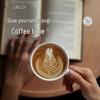 Керамический набор для кофе с блюдцем Shimeile Latte Art