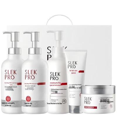 SLEK PRO Освежающий набор для ухода за волосами и телом с контролем жирности
