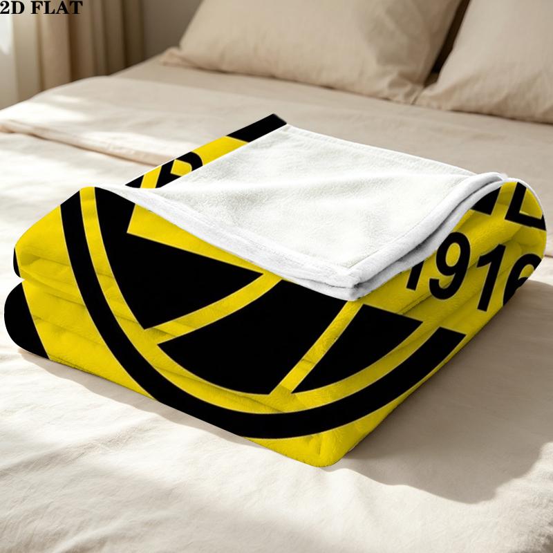 Fc Bod Glimt Print Flannel Blanket, High quality Comfortable for All Seasons, Home Decor, Warmth and Comfort, Perfect for Christmas Gifts