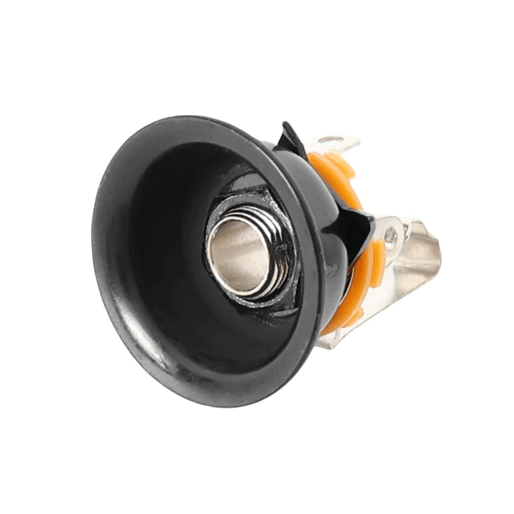 Iron 6.35mm Jack Socket Round TL jack Audio Input Port Wear-resistant Electric Guitar Jack Guitar