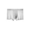 Men's Breathable Cotton Ice Silk Boxer Briefs - Solid Color, Indoor/Outdoor Wear