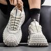 Fashion Men's Casual Shoes 2025 New Spring Fashion Trend Versatile Sports Shoes Thick Soled Wear-resistant Comfortable Chunky sneakers