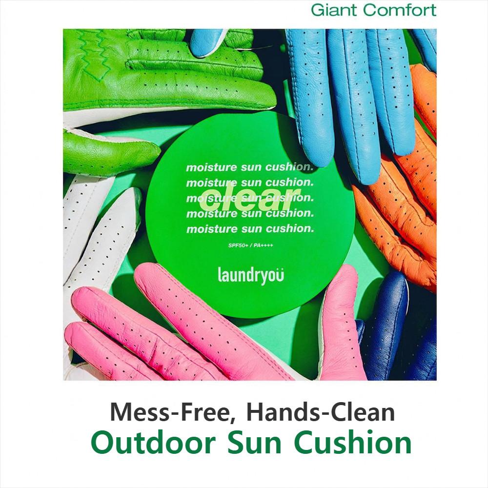 Laundryou Солнечный Кушон с Минералами без Основы Увлажняющий Clear 25 г