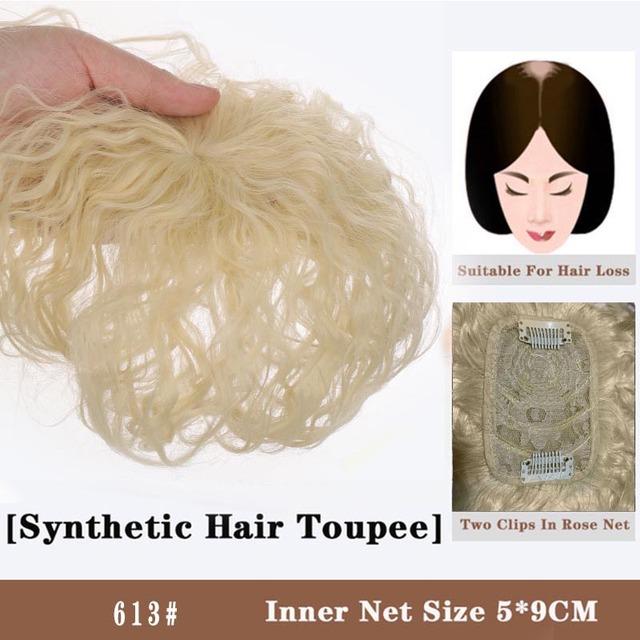 LUPU Natural Black Brown Synthetic Hair Pieces With Bangs Clip In Hair Extensions Hairpieces Heat Resistant Fiber For Women