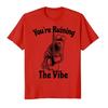 New SpringSummer Youre Ruining The Vibe Funny Marcus The Worm Meme  Printed Cotton Tshirt Fashion Casual Short Sleeve Tshirt