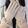 Cozy Winter Fleece Gloves for Women Soft, Windproof, Water-Resistant, Thermal Insulation, Touchscreen Compatible Gloves
