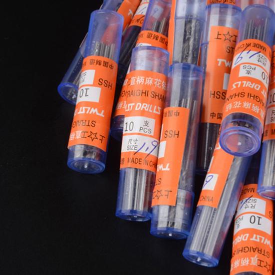 0,5-3 мм 10 шт. микро HSS спиральные спиральные сверла с прямым хвостовиком сверлильные инструменты