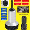 Набор шлифовальных инструментов для удаления ржавчины с ступицы автомобильного колеса