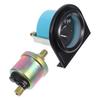 52Mm Mechanical Oil Pressure Gauge 12V for Automotive Vehicles Oil Pressure Monitoring Precise Readings Easy Installation