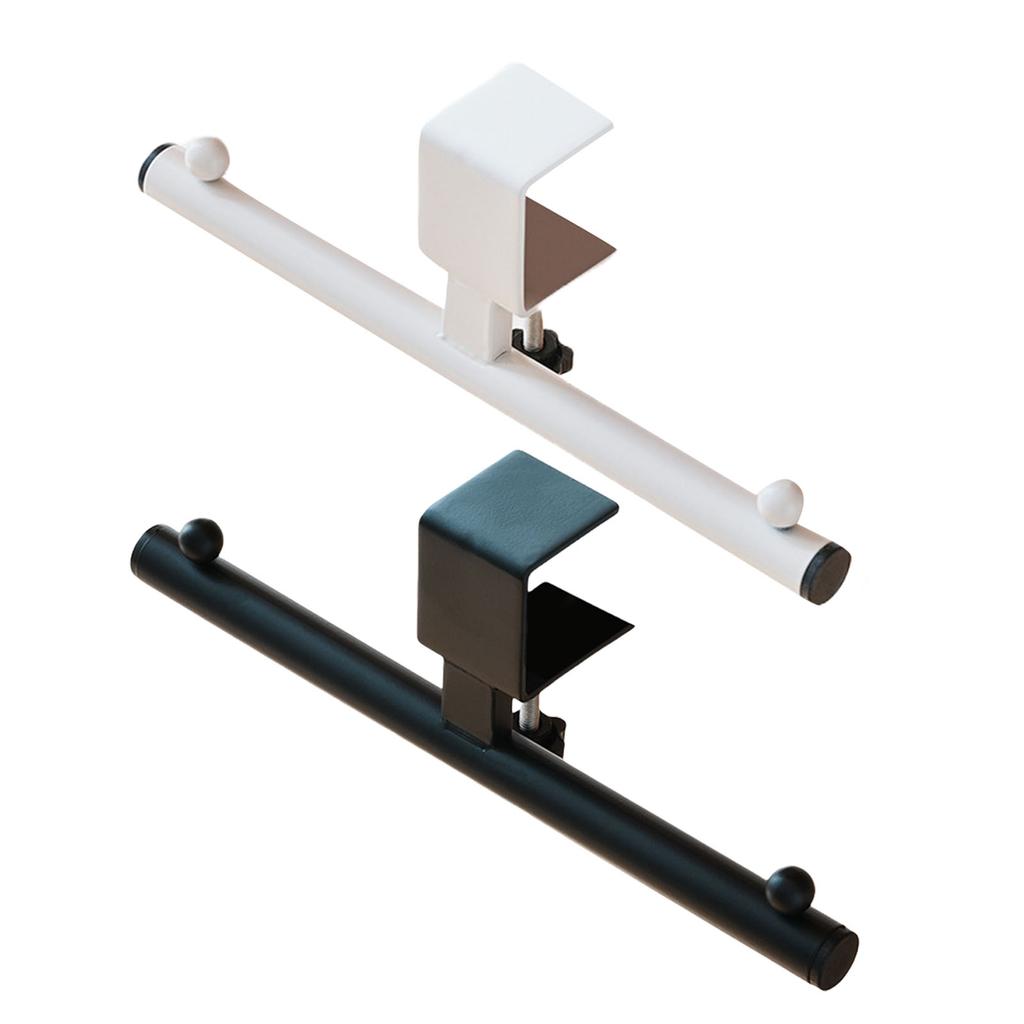 Heavy Duty Carbon Steel Bookbags Hanger For Desk Edge Easy Installation Bag Hanging Hook School Office Storage Solution