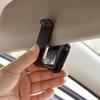 Автомобильный держатель для солнцезащитных очков, зажим для очков, вращающийся на 180 градусов, защита от царапин, простой в установке зажим для солнцезащитных очков