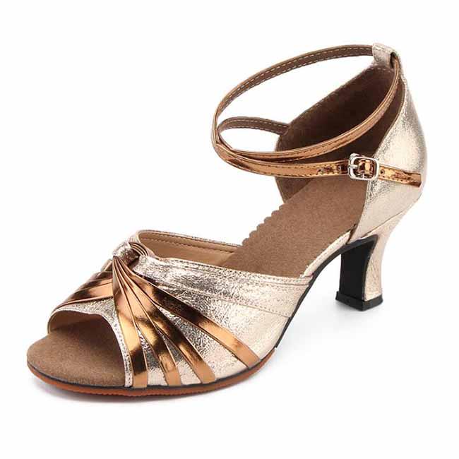 Женская блестящая обувь для профессиональных танцев
