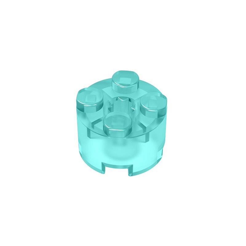 MOC 10 ШТ 6143 Круглая деталь 2x2 с отверстием для оси Строительные блоки 3941 Высокотехнологичная пластина Кирпичики Образовательная Частица Идея Игрушка Подарки для Детей