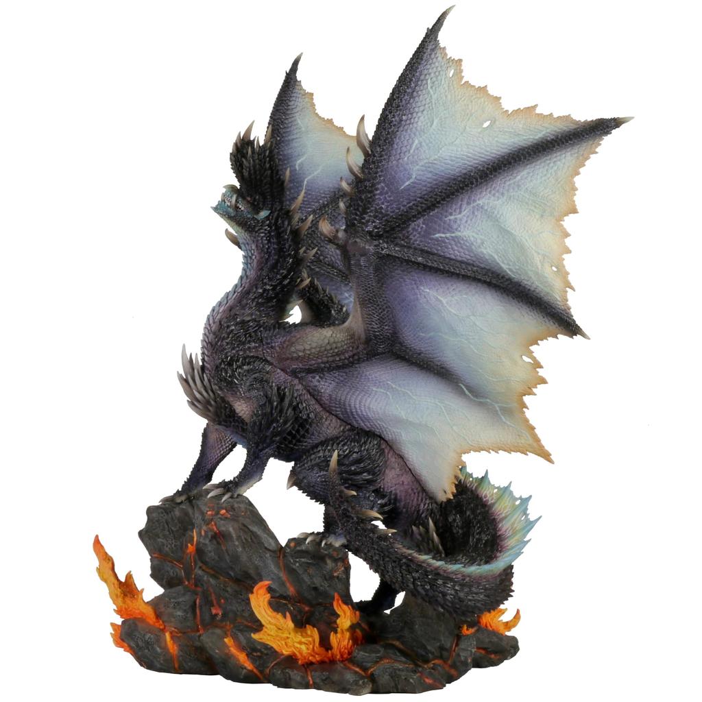 CAPCOM Monster Hunter Capcom Figure Builder Модель Sparkling Black Dragon Albatrion Приблизительные В335 x Ш305 x Г230 мм Iron Creator's PVC, ABS,