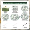 Эмалированный обеденный сервиз Kangmo Rose Manor из 31 предмета