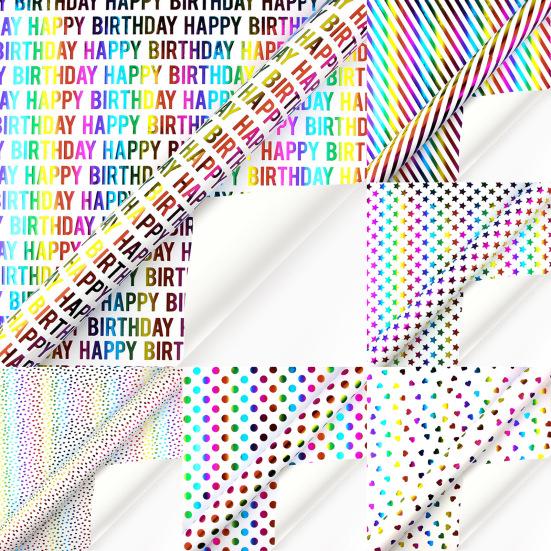 1 рулон подарочной упаковки, компактная декоративная бумага, широкий рулон рождественской подарочной упаковки