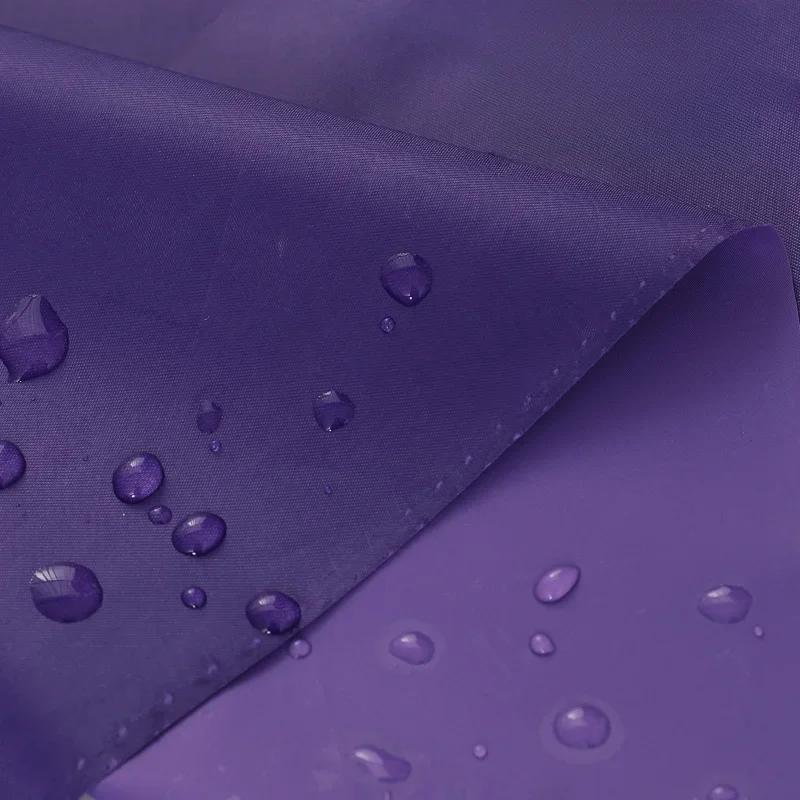 Плотная водонепроницаемая ткань на метры для пошива плащей, пальто, простой тонкой скатерти, текстиль, мягкий, удобный, черный, синий