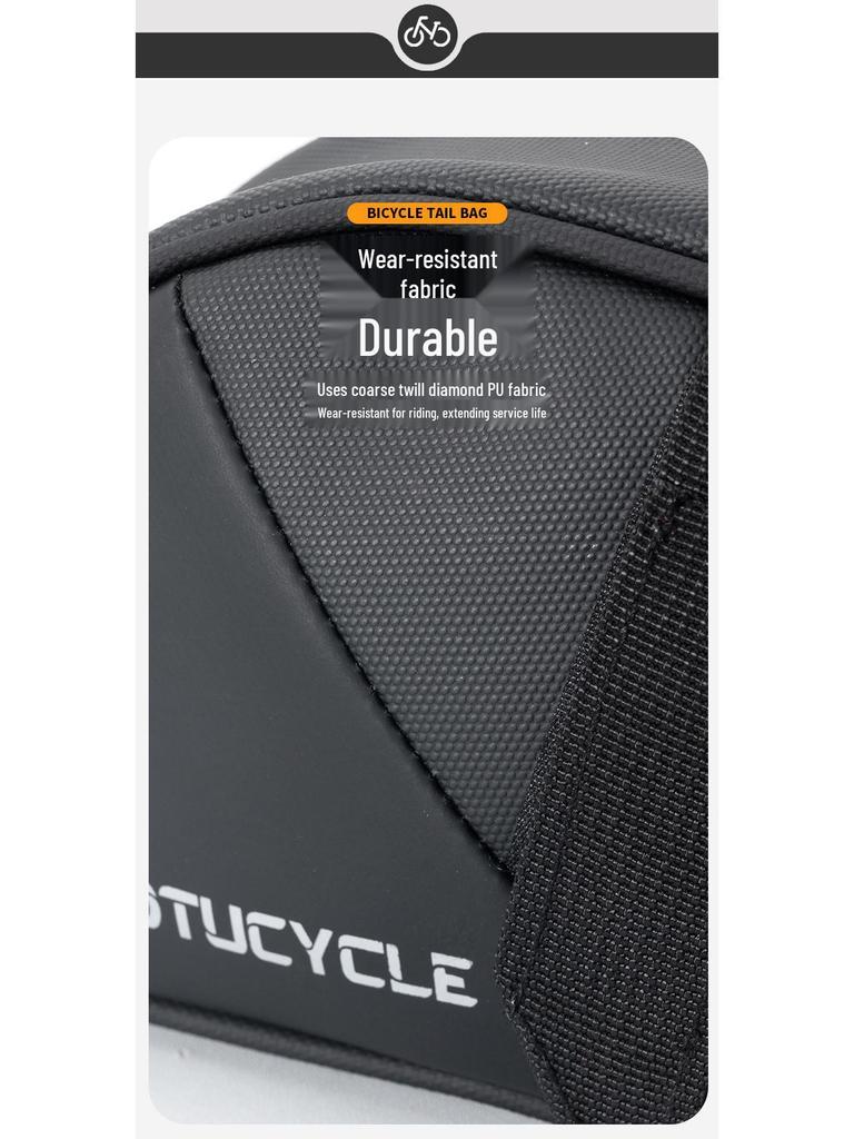 Водонепроницаемая портативная сумка на седло для шоссейных и горных велосипедов