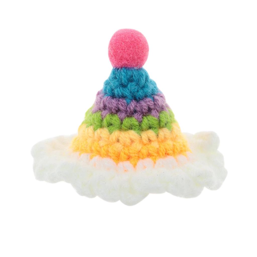 With Adjustable Strap Knitted Hats Party Clothes Accessories Knitted Guinea Pig Hats