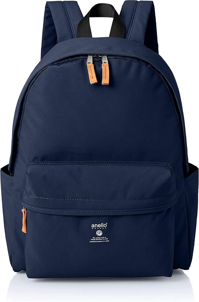 Anello GRANDE CABIN GTM0451Z Backpack, A4 Size, Lightweight, Water-Repellent, Multi-Storage, Navy, Free Size