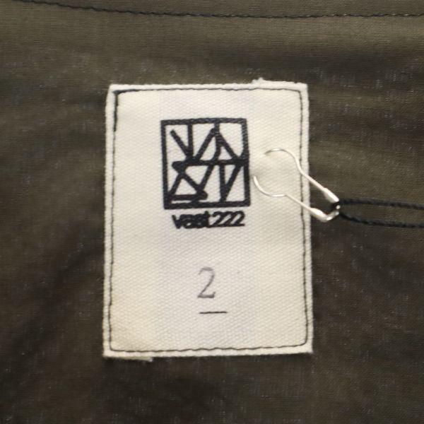 Неиспользованный VAST222 20ss С коротким рукавом Многослойный Вырез Скиппер 2 черных Мужской Б/у