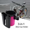 Bicycle Water Cup Holder Non-slip Plastic Kettle Cage Mobile Phone Handlebar Rack Universal Mountain Road Bike Cycling Accessories