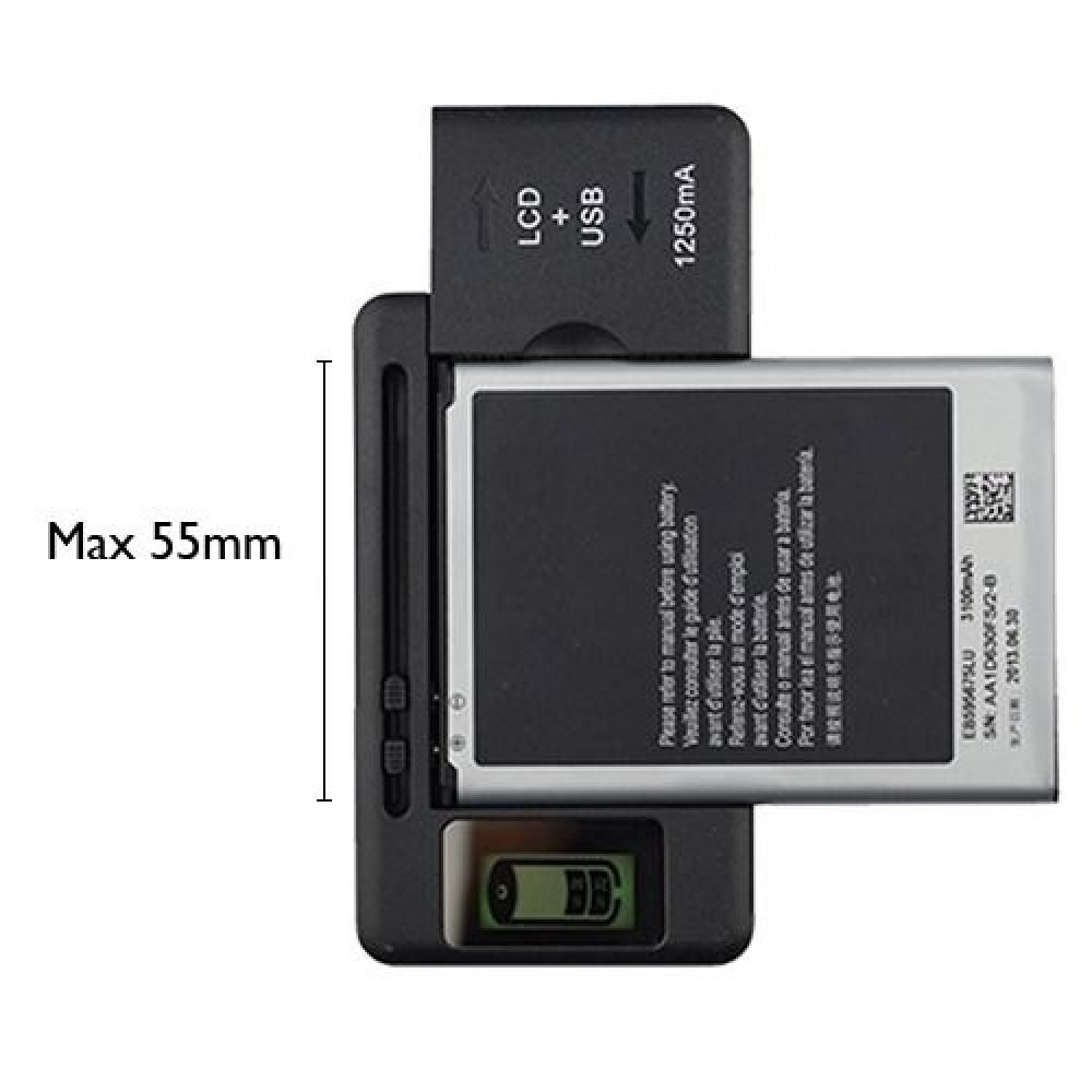 Hot Us Plug Portable Universal Lcd Screen Indicator  Usb-port Phone Battery Charger